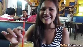 Sexy Philipinna Sucks On Big Dick